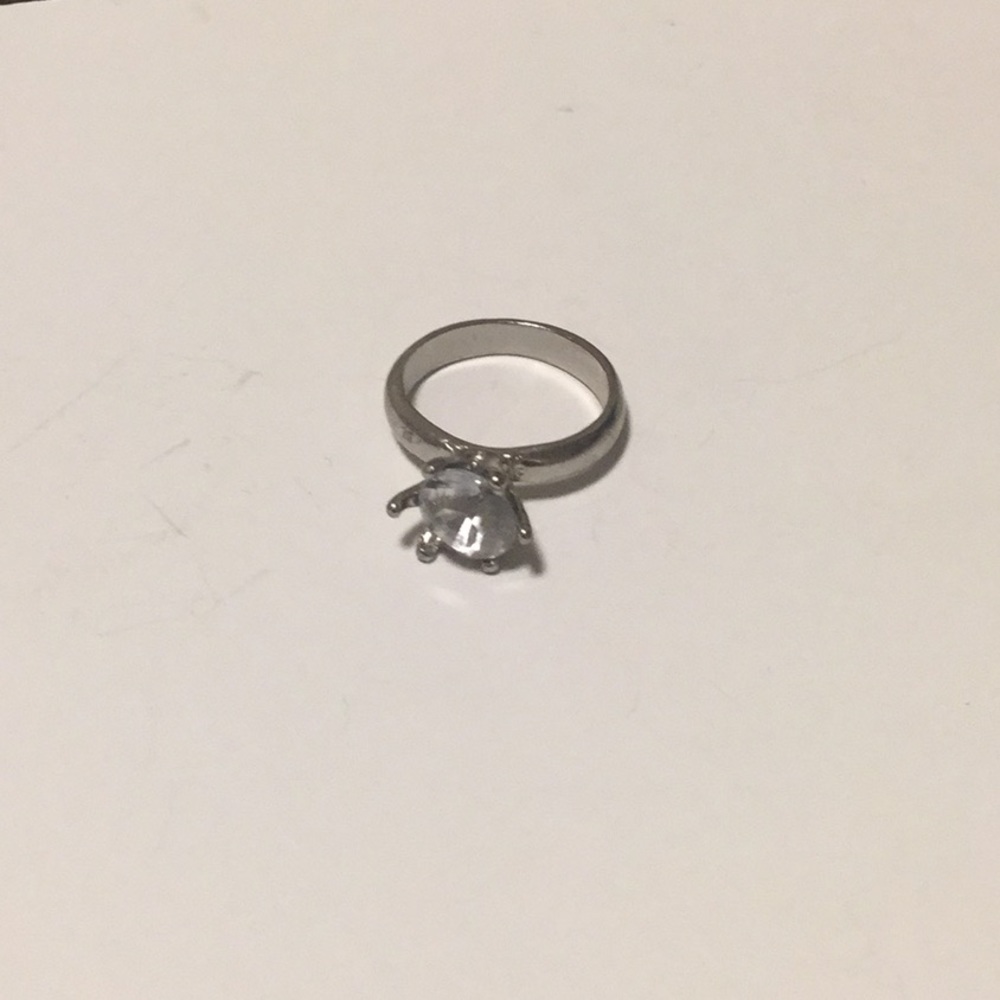 Fake diamond ring